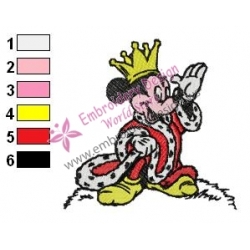 Mickey Mouse Cartoon Embroidery 37